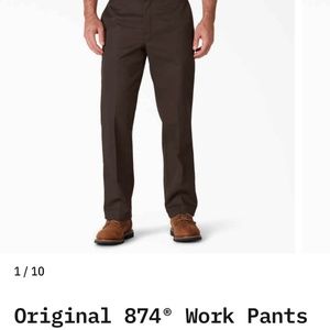 Brown Dickies pants